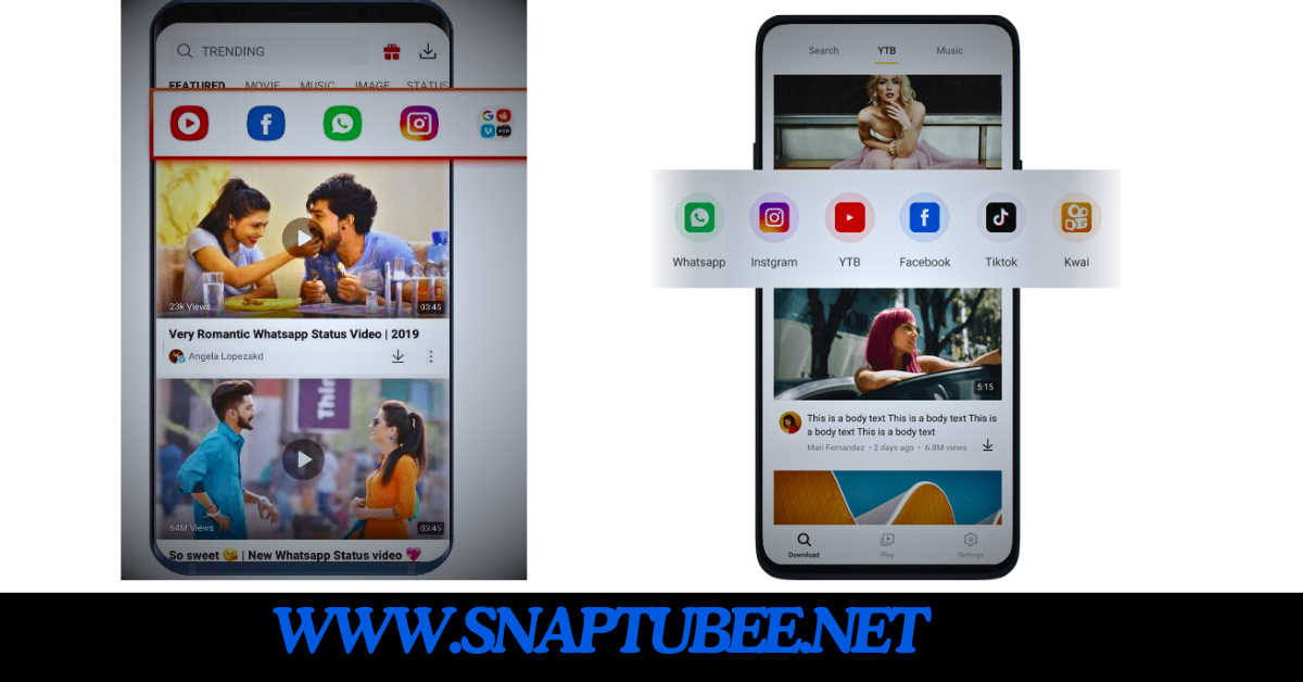 snaptube para descargar musica y videos